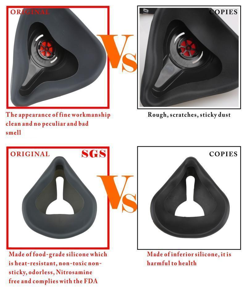 Professionelle Trainingsmaske – Verbessert Lungenkapazität und Fitness 7