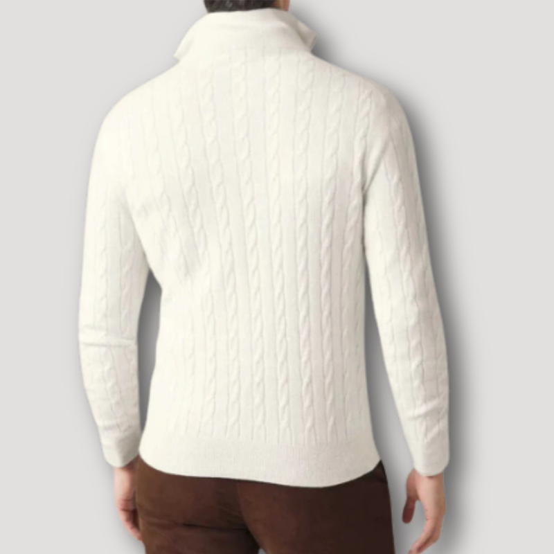 GARY | Elegant tröja med dragkedja för herrar