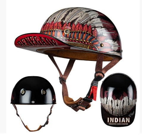 RideGuard – Stylischer DOT- und ECE-zertifizierter Motorradhelm mit leichter ABS-Schale 1