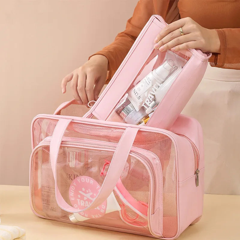 Hayley | Stylische und vielseitige wasserabweisende Kosmetik-Reisetasche