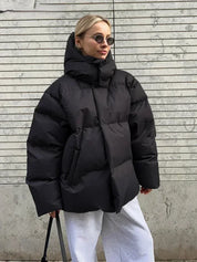 Patricia | Trendig och tjock vinterquiltsjacka för damer