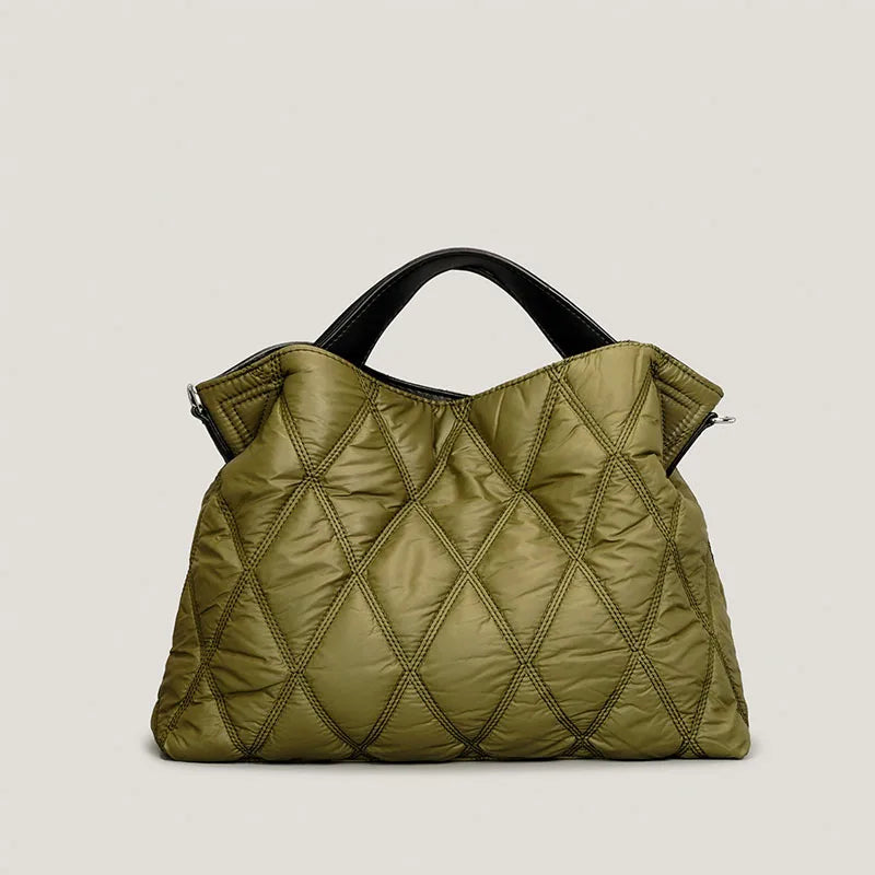 Mila | Lätt vadderad crossbody messenger-handväska