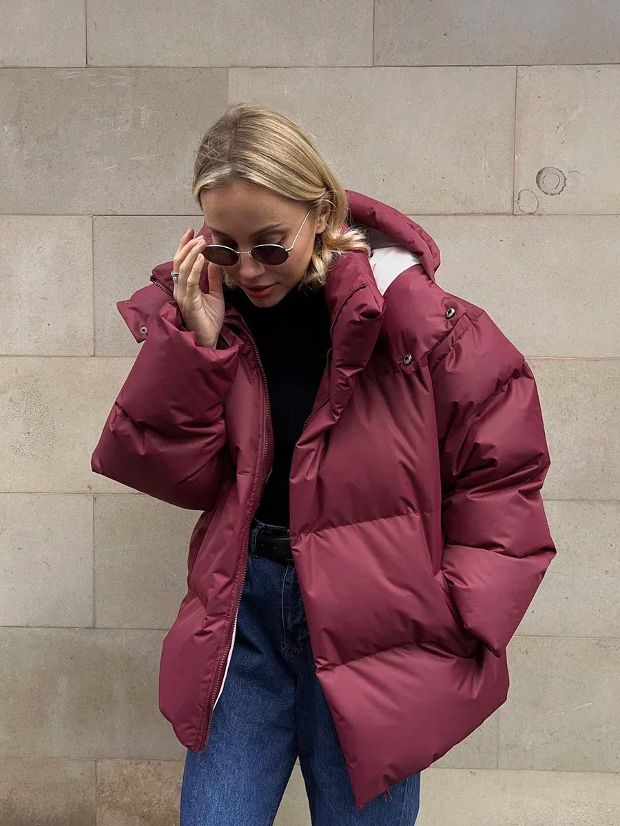 Patricia | Trendig och tjock vinterquiltsjacka för damer