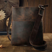 Jasper | Vintage läder crossbody-sling resväska