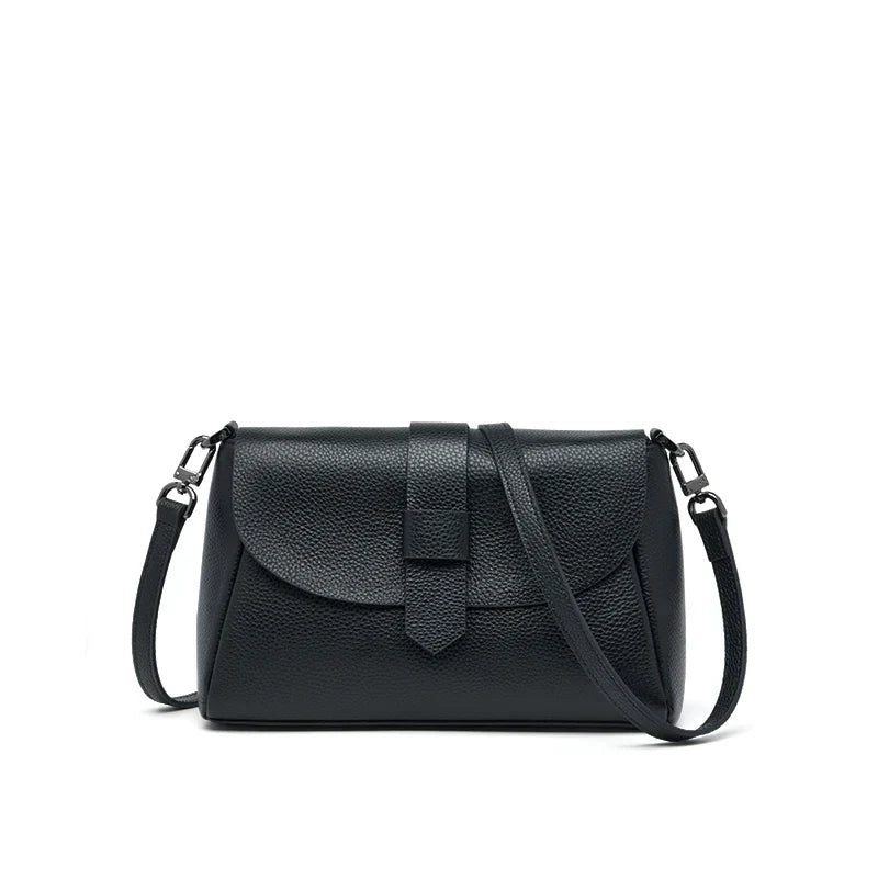 Ada | Vintage äkta läder liten crossbody slingväska