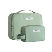 Geräumiger wasserdichter Makeup- und Toilettenorganizer mit Reisdesign