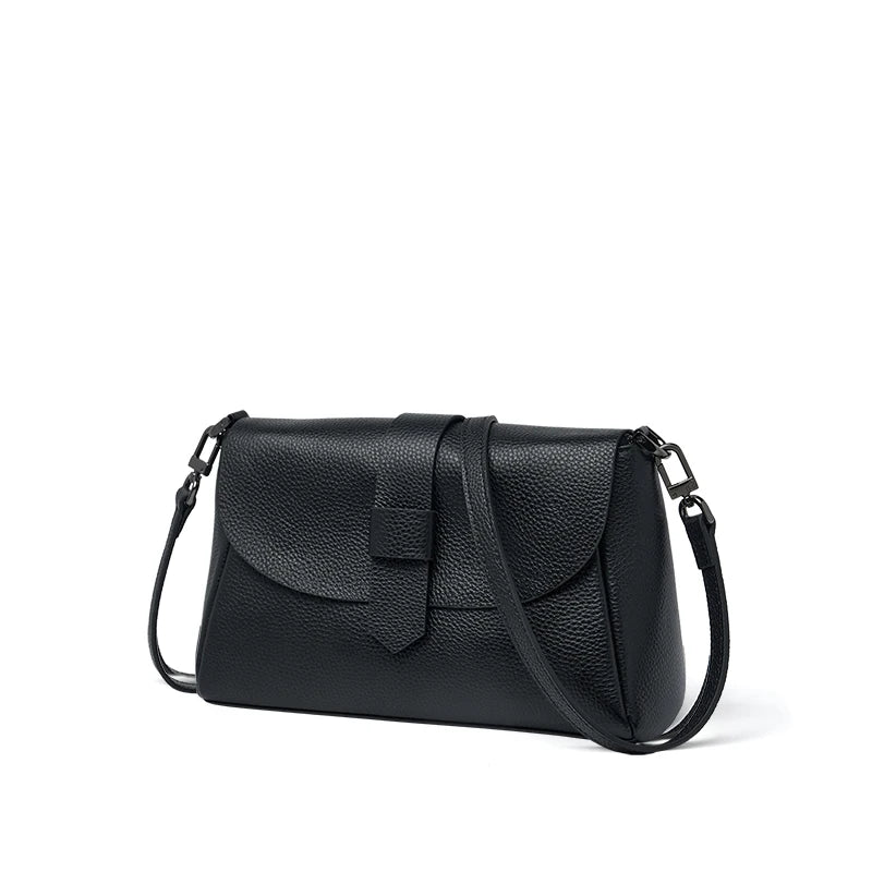 Ada | Vintage äkta läder liten crossbody slingväska