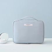 Geräumiger wasserdichter Makeup- und Toilettenorganizer mit Reisdesign