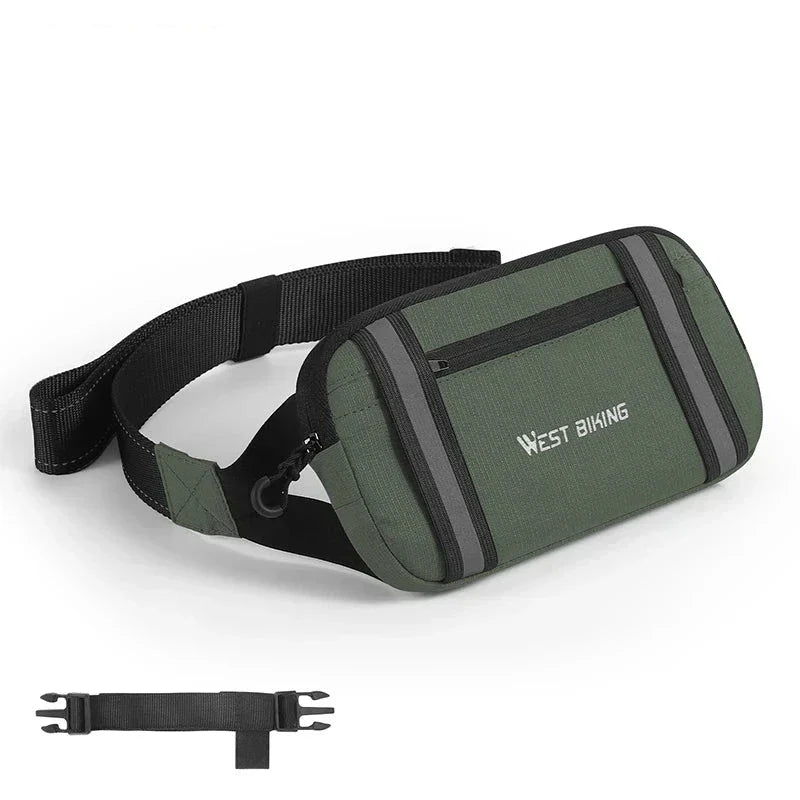 Kai | Reflekterande vattentät cykel crossbody midjeväska