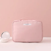 Geräumiger wasserdichter Makeup- und Toilettenorganizer mit Reisdesign