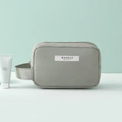 Geräumiger wasserdichter Makeup- und Toilettenorganizer mit Reisdesign