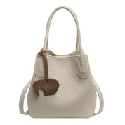 Chloe | Damens enfärgade PU-läder crossbody-handväska