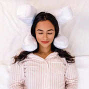 Luxerest Set - Gesichtskissen und Satinkissenbezug für Schönheitsschlaf 5