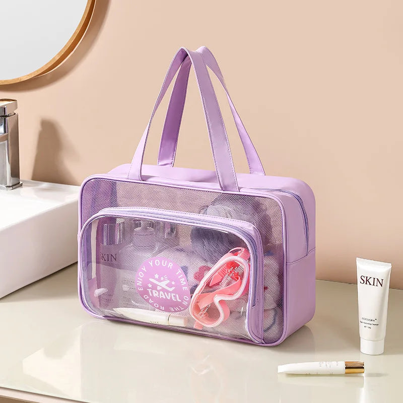 Hayley | Stylische und vielseitige wasserabweisende Kosmetik-Reisetasche