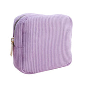 Aura | Modische und geräumige Kosmetiktasche im Cord-Stil