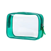 Samantha | Kompakte und tragbare transparente Make-up-Tasche