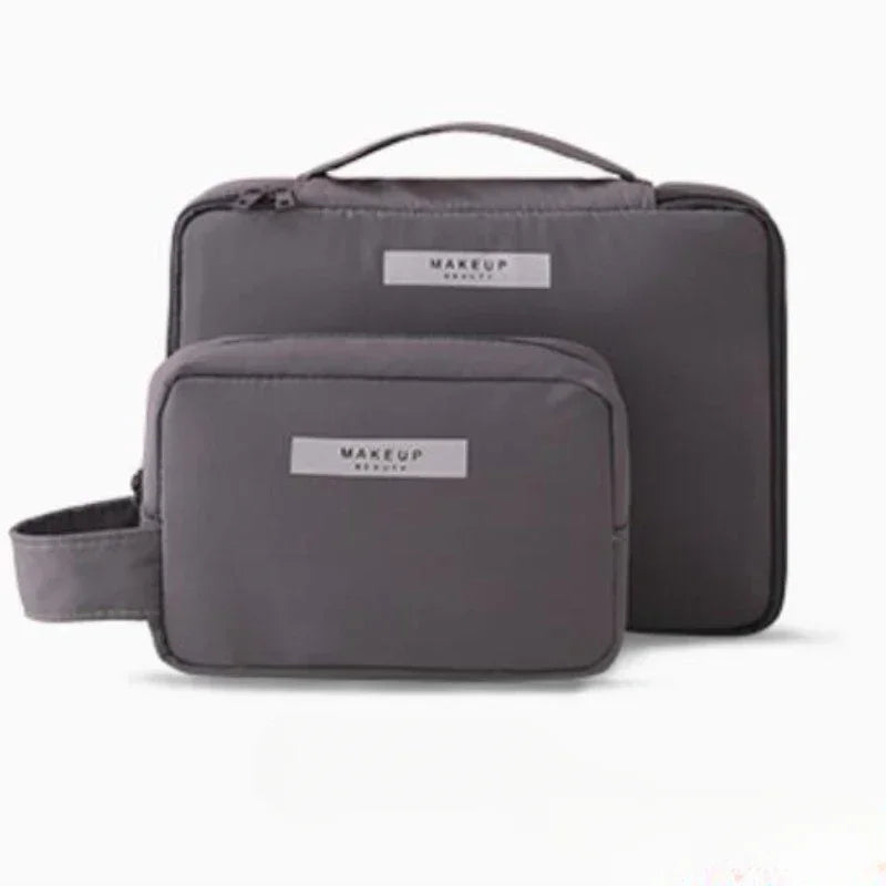 Geräumiger wasserdichter Makeup- und Toilettenorganizer mit Reisdesign