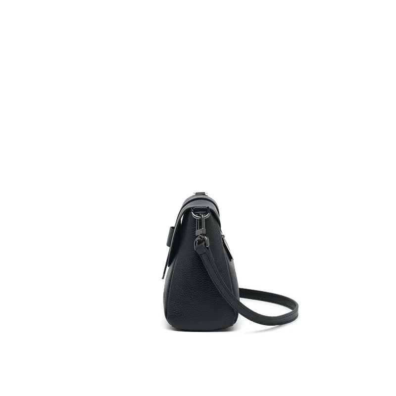 Ada | Vintage äkta läder liten crossbody slingväska
