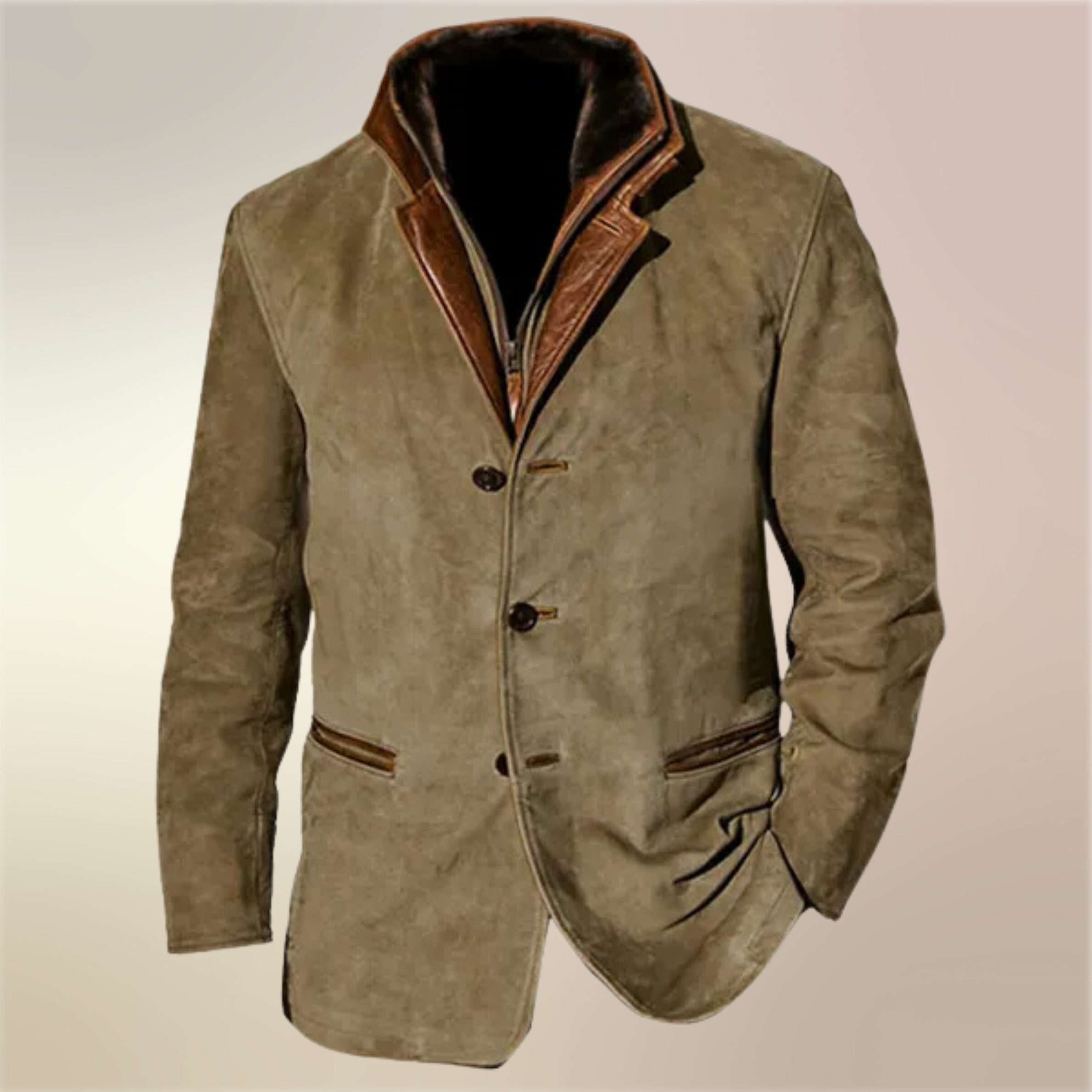 Rex | Elegante Vintage Herrenjacke für den Winter