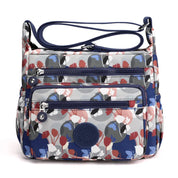 Zara | Stor vattentät nylon crossbody messenger-resväska
