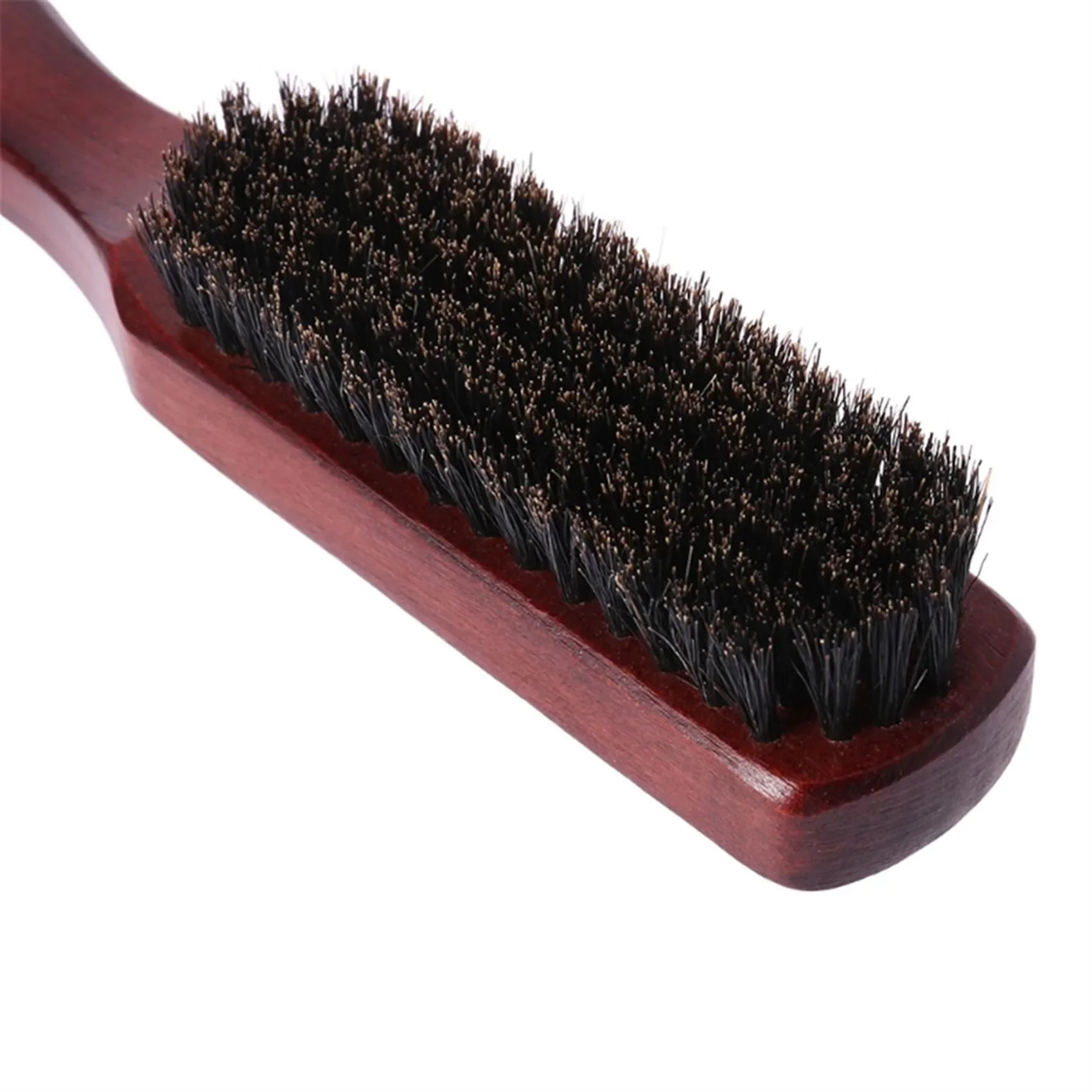 Salonsculpt - Schlankes hölzerne Nackpinsel für DIY -Friseur 2