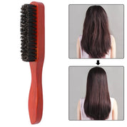 Salonsculpt - Schlankes hölzerne Nackpinsel für DIY -Friseur 4