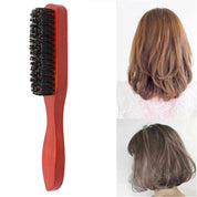 Salonsculpt - Schlankes hölzerne Nackpinsel für DIY -Friseur 5