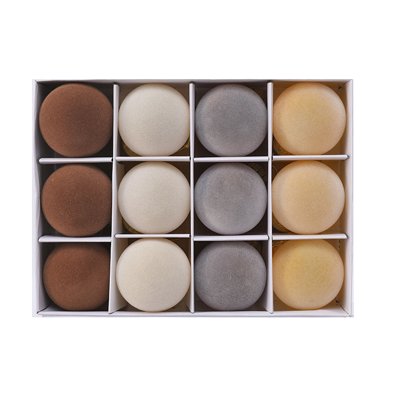 Samtanhänger | Elegante Baumdekoration für die Neujahrsfeier 2