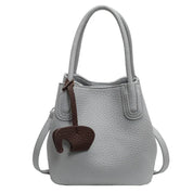 Chloe | Damens enfärgade PU-läder crossbody-handväska