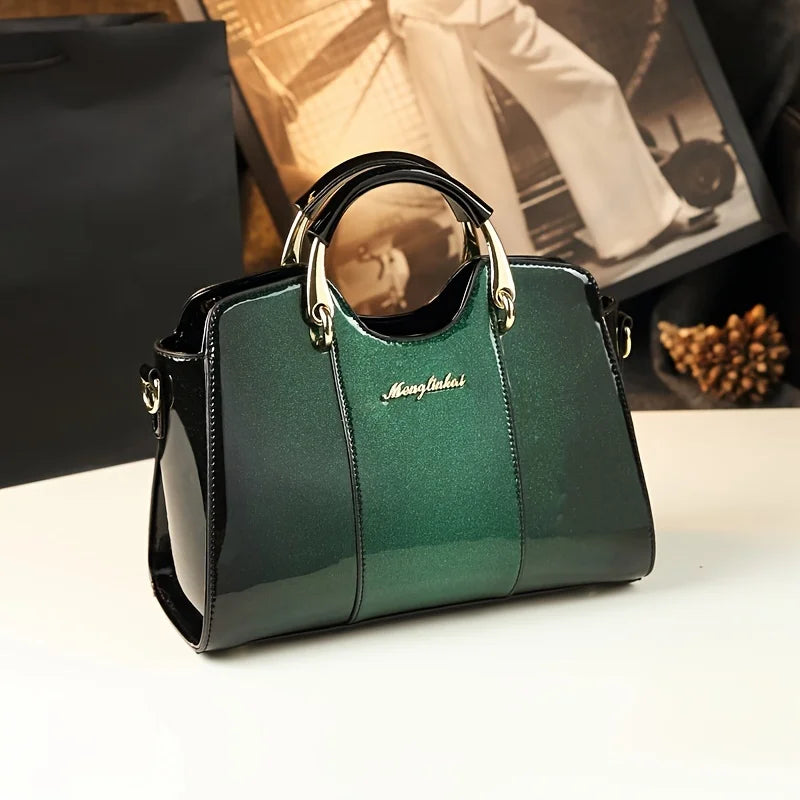 Maya | Handväska med övre handtag Satchel axelremsväska handväska
