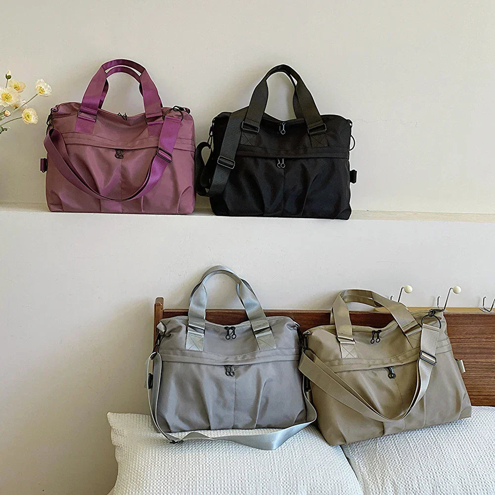 Nora | Stor kapacitet crossbody messenger-handväska