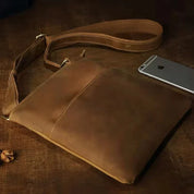 Jasper | Vintage läder crossbody-sling resväska