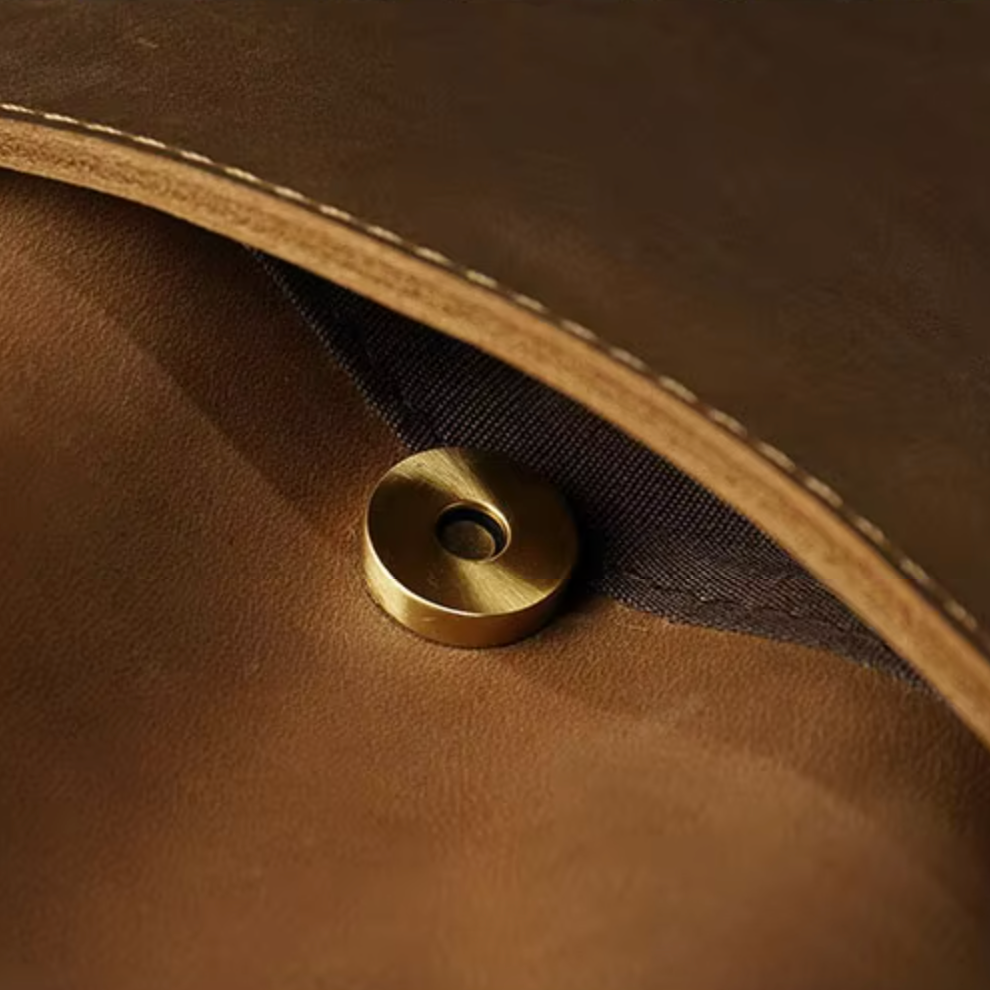 Jasper | Vintage läder crossbody-sling resväska