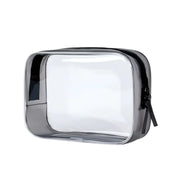Samantha | Kompakte und tragbare transparente Make-up-Tasche