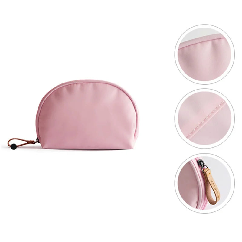 Ayleen | Wasserdichte Halbmond Kosmetik Makeup Tasche
