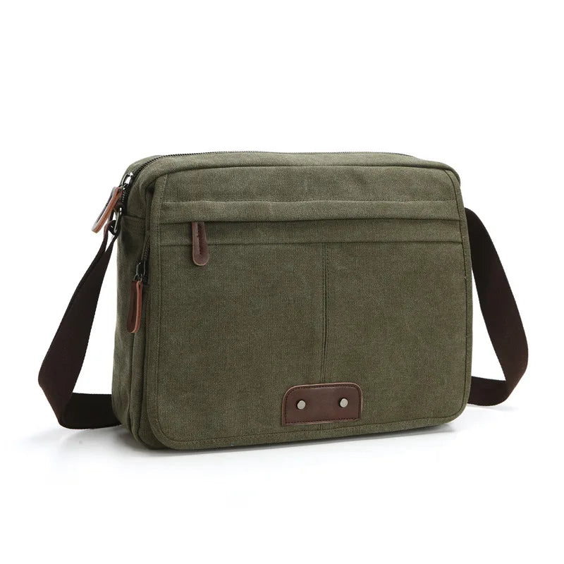 Ethan | Vintage Canvas Herren Umhängetasche