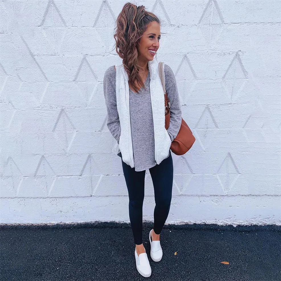 TRISHA | Varm och stilfull väst