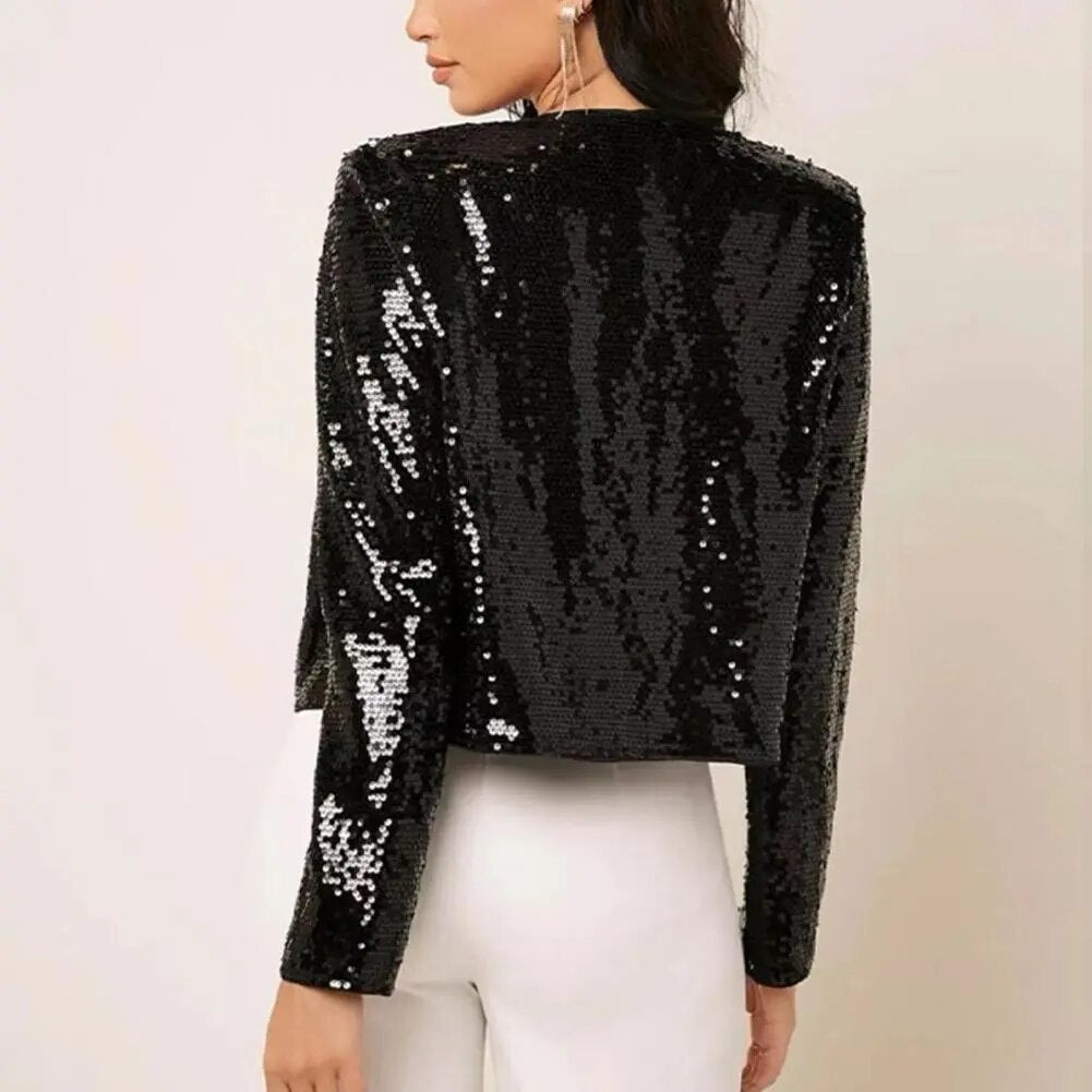 Bella | Eleganter Abendblazer mit Pailletten