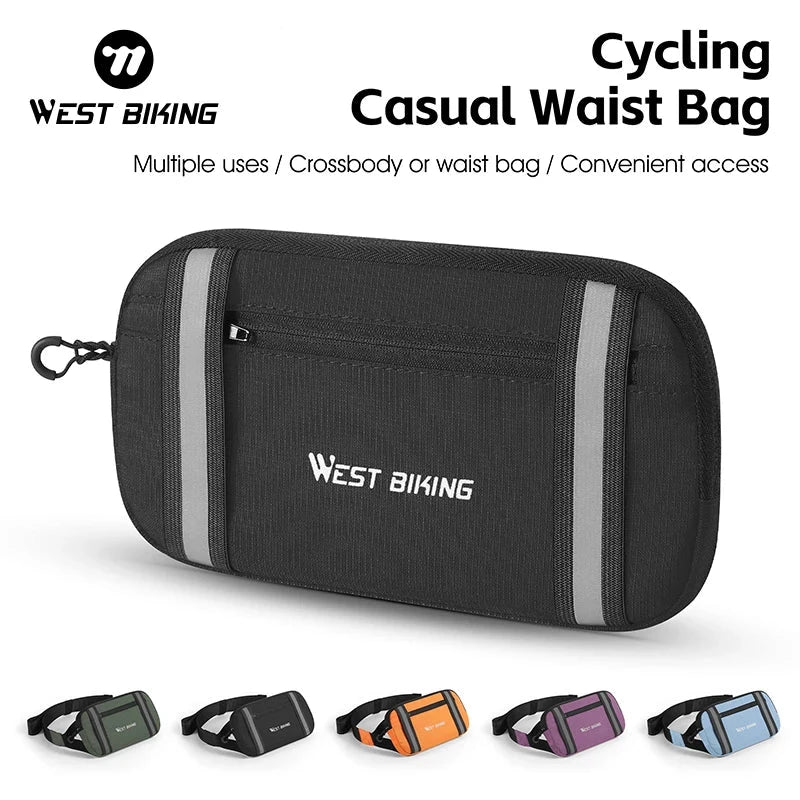 Kai | Reflekterande vattentät cykel crossbody midjeväska