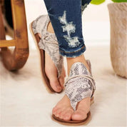 Mia | Leoparden-sandalen – Moderiktig & Stödjande