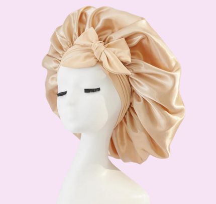 Silk Night Cap für ultimative Haarpflege | Word mit glattem und krausem Haar - Avaina 0