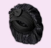 Silk Night Cap für ultimative Haarpflege | Word mit glattem und krausem Haar - Avaina 1