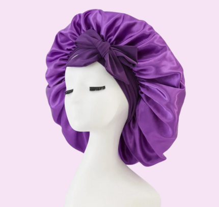 Silk Night Cap für ultimative Haarpflege | Word mit glattem und krausem Haar - Avaina 3