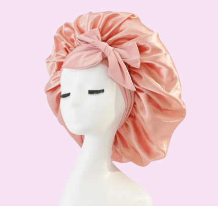 Silk Night Cap für ultimative Haarpflege | Word mit glattem und krausem Haar - Avaina 5