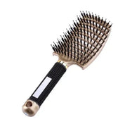 SilkyDetangle Com Comb - Bristle & Nylon Haarbürste für müheloses Styling 1