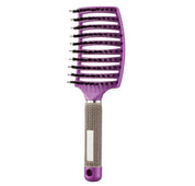 SilkyDetangle Com Comb - Bristle & Nylon Haarbürste für müheloses Styling 3