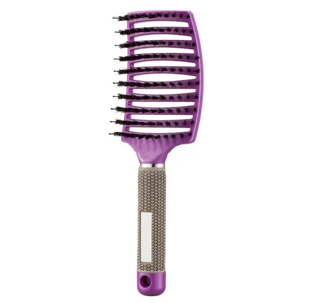 SilkyDetangle Com Comb - Bristle & Nylon Haarbürste für müheloses Styling 3