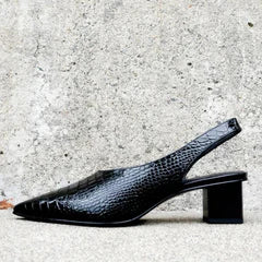 Alina | Krokoprint-Pumps – Elegans som gör intryck