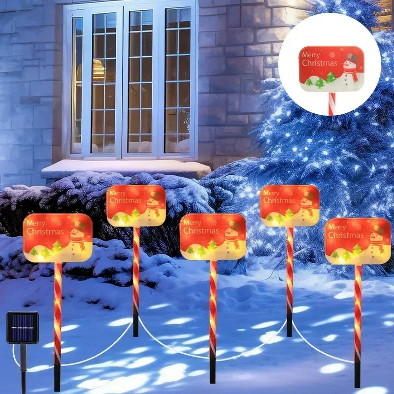SnowGlow – Wasserdichte LED-Gartenbeleuchtung für Weihnachtsdekorationen 8