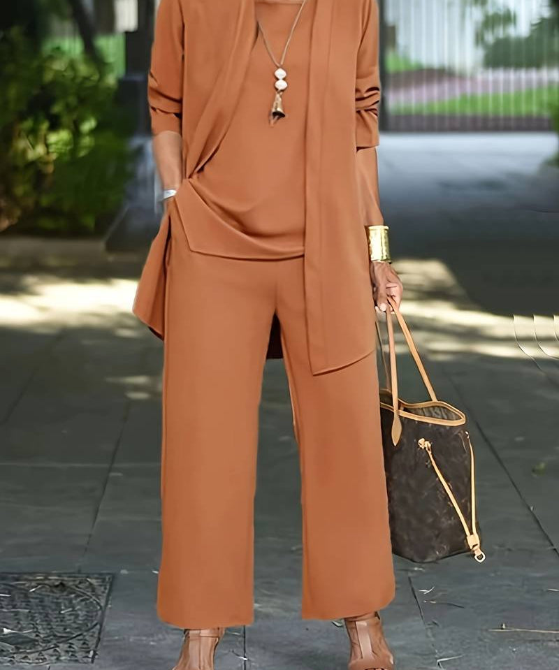 Sophia | Dreiteiliges Outfit – Stilvoll und Bequem in Einem 0
